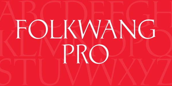 P22 Folkwang Pro Font preview